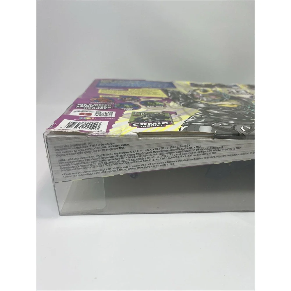 Ninjombie Jonin Knight Figure w Comic Book Slime Strike